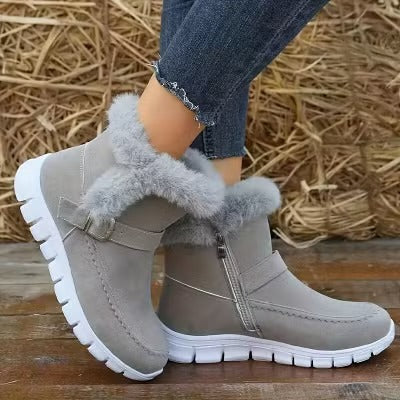 Rowan | Women's Side Zipper Snow Boots