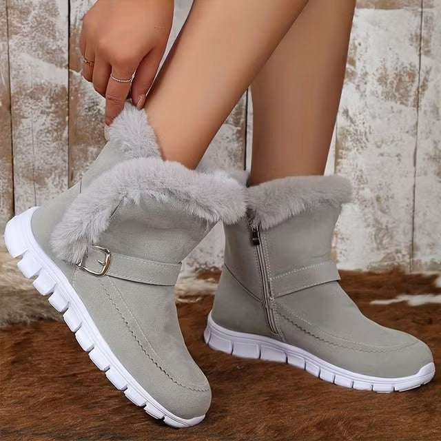 Rowan | Women's Side Zipper Snow Boots