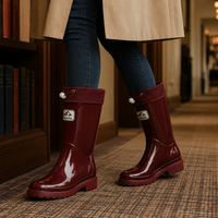 Rowan drawstring wellies rain boots
