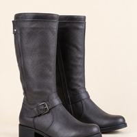 Rowan | Wide Calf Riding Boots