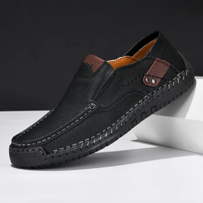 Rowan | Leather Loafer Non-Slip Sole