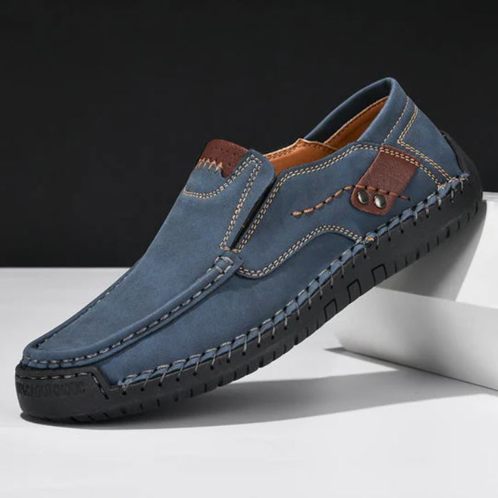 Rowan | Leather Loafer Non-Slip Sole
