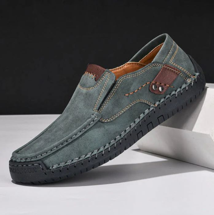 Rowan | Leather Loafer Non-Slip Sole