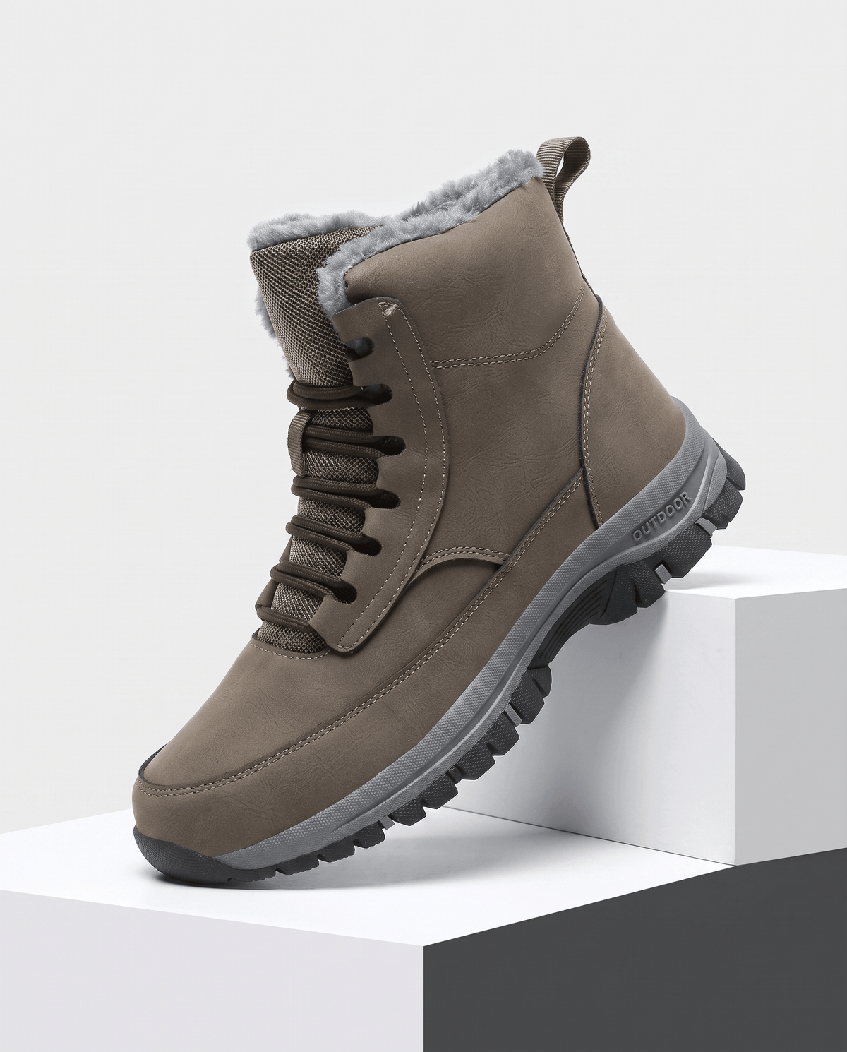Rowan men's sherpa-lined winter boots