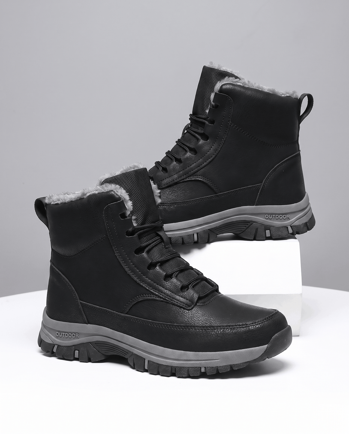 Rowan men's sherpa-lined winter boots