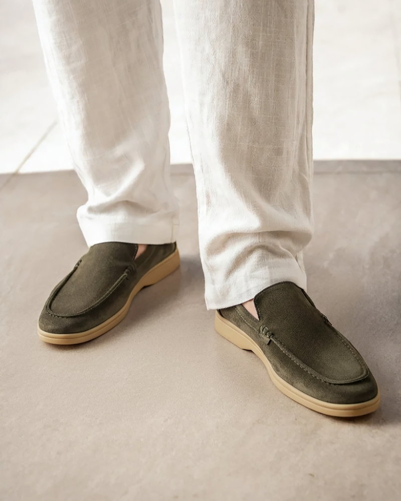 Rowan | Men Suede Loafers