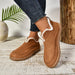 Fur Lined Slipper Boots