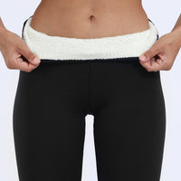 Fleece Lined Leggings High Waist