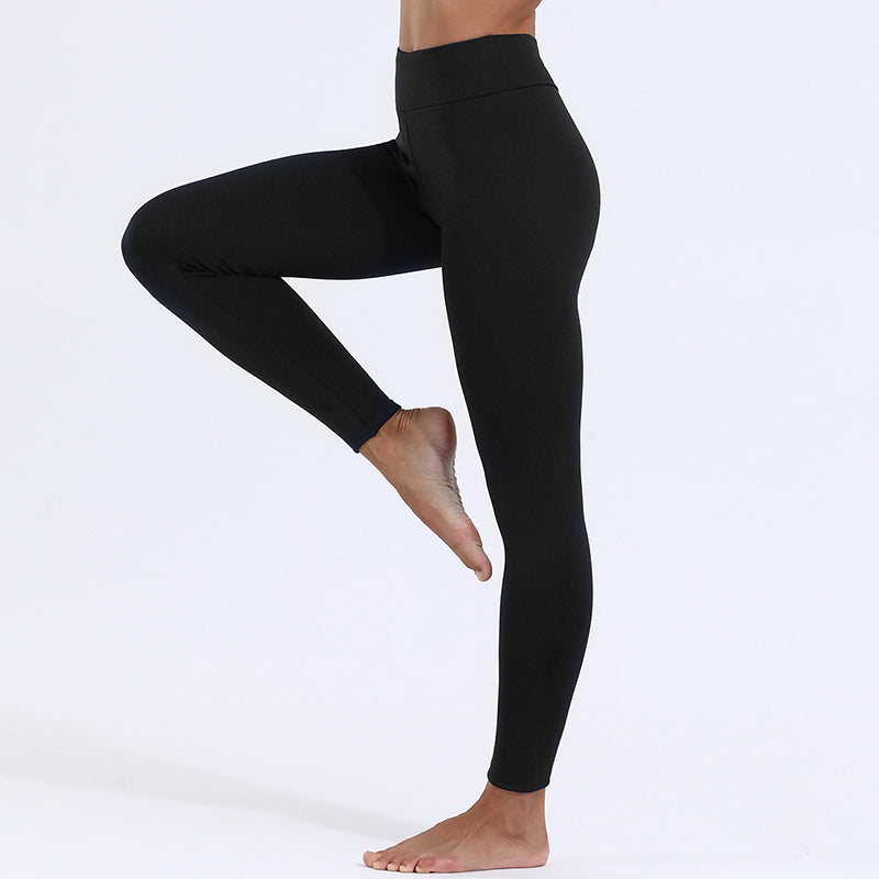 Fleece Lined Leggings High Waist