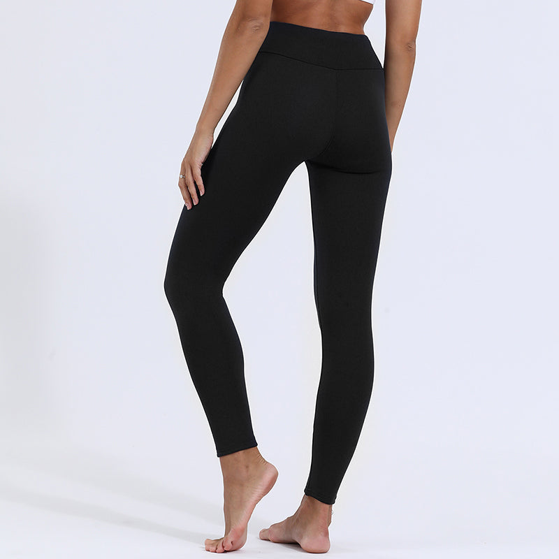 Fleece Lined Leggings High Waist