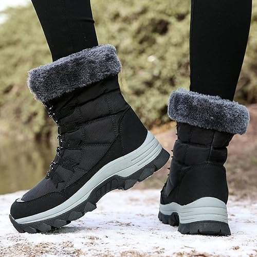 Rowan | Mid Calf Waterproof Snow Boots