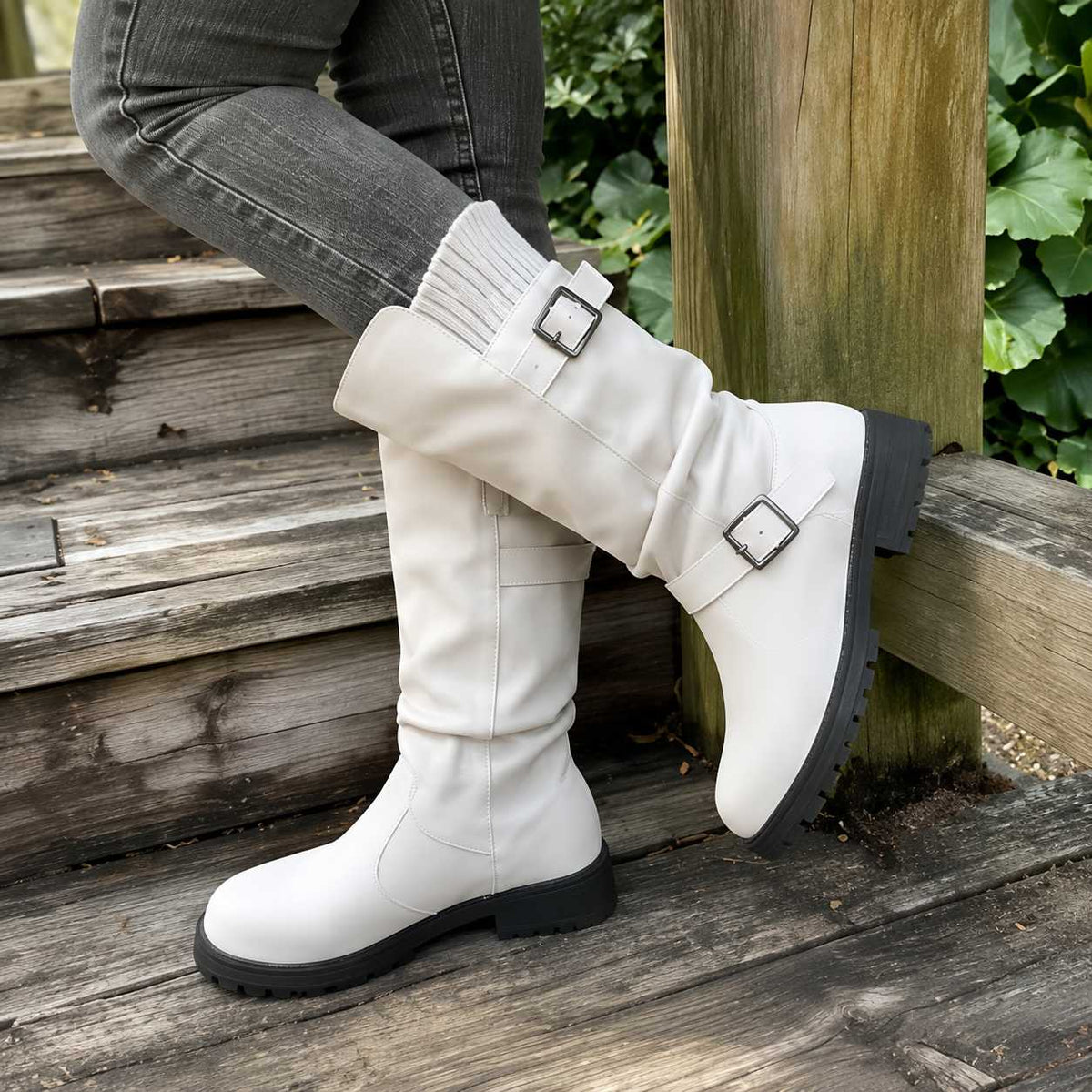 Rowan | Mid-Calf Cowboy Style Boots