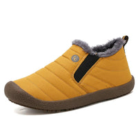 Rowan winter fleece slippers yellow