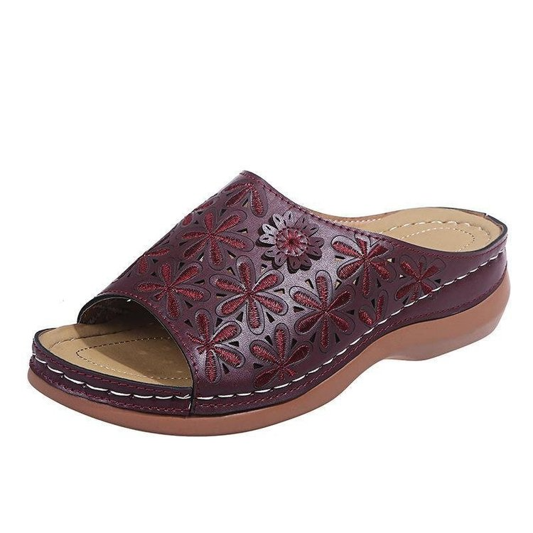 Rowan | Leather Orthopedic Arch-Support Sandals
