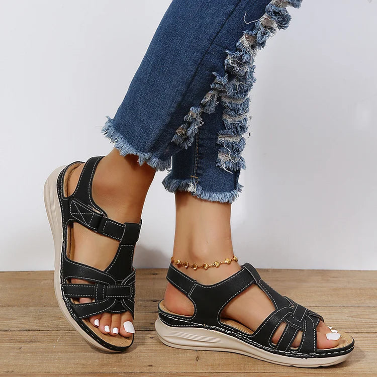 Rowan | Leather Arch Support Sandals Women