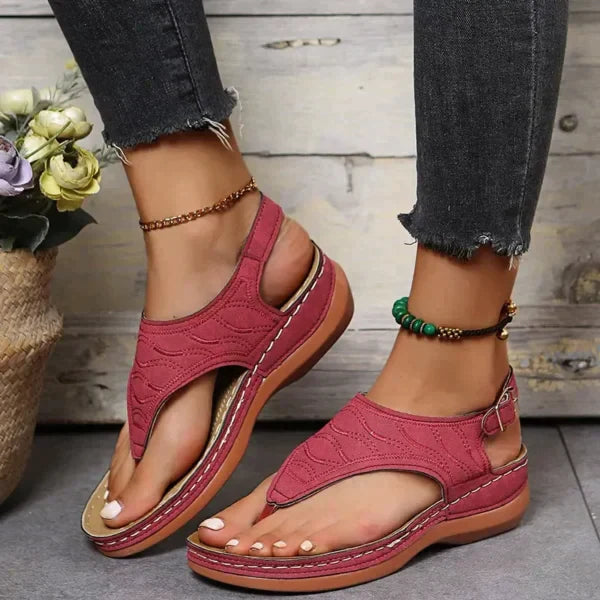 Rowan - Orthopedic Wedge Sandals