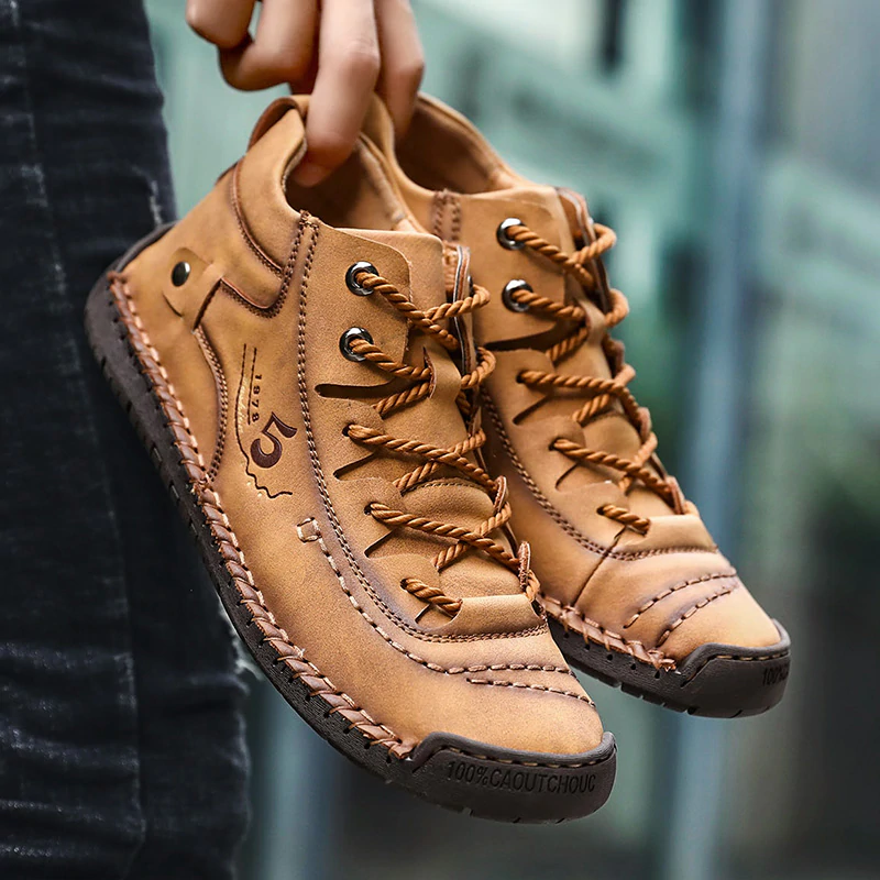 Rowan - Vintage Leather Boots
