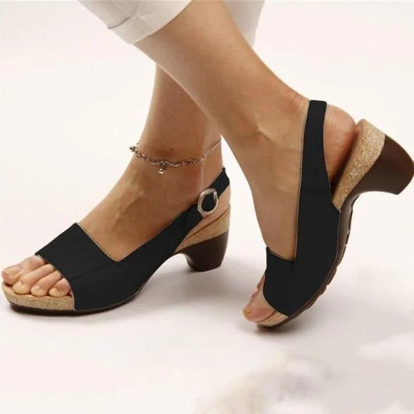 Rowan | Elegance Orthopedic Heeled Sandals
