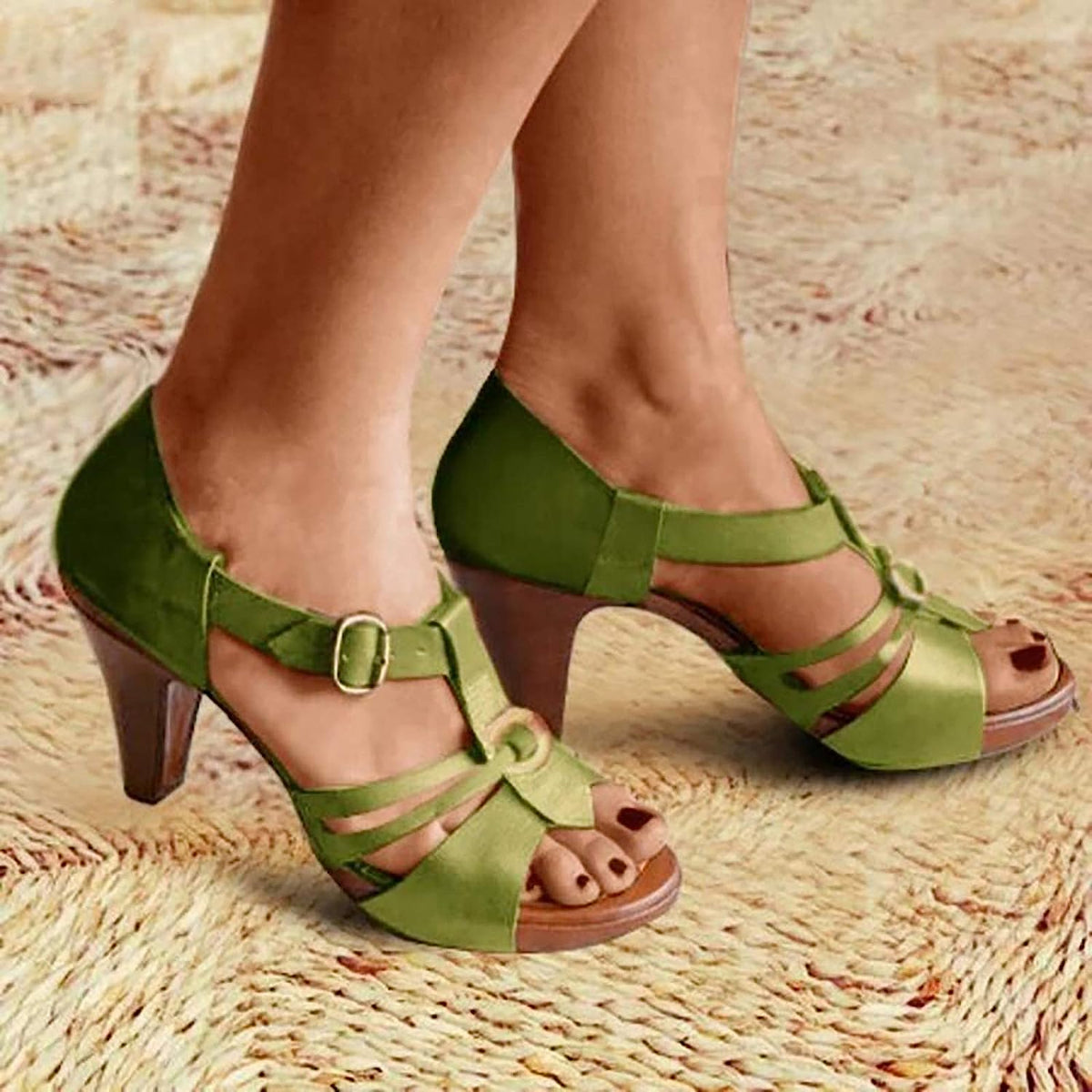 Rowan - Orthopedic Sandals With Heels