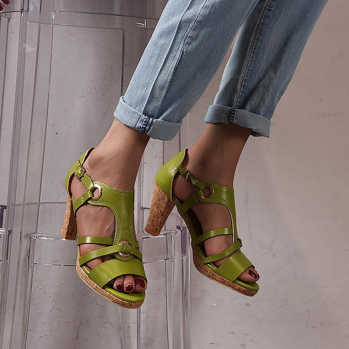 Rowan - Orthopedic Sandals With Heels