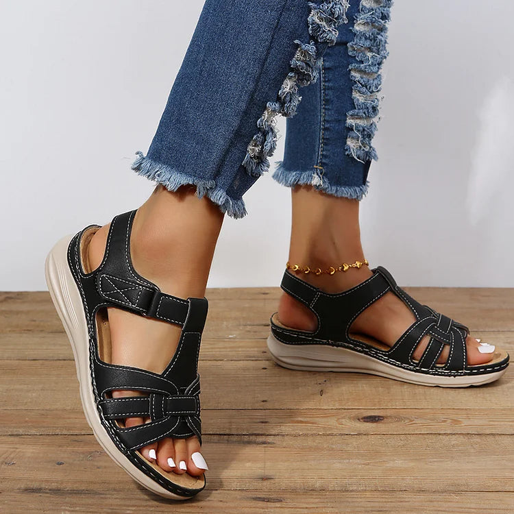 Rowan | Leather Arch Support Sandals Women