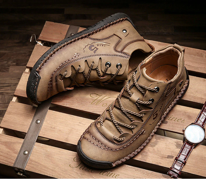 Rowan - Vintage Leather Boots