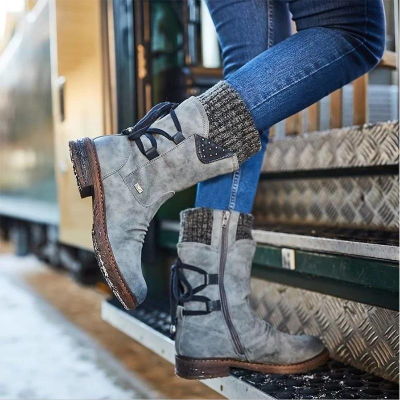 Rowan | Mid Calf Winter Boots