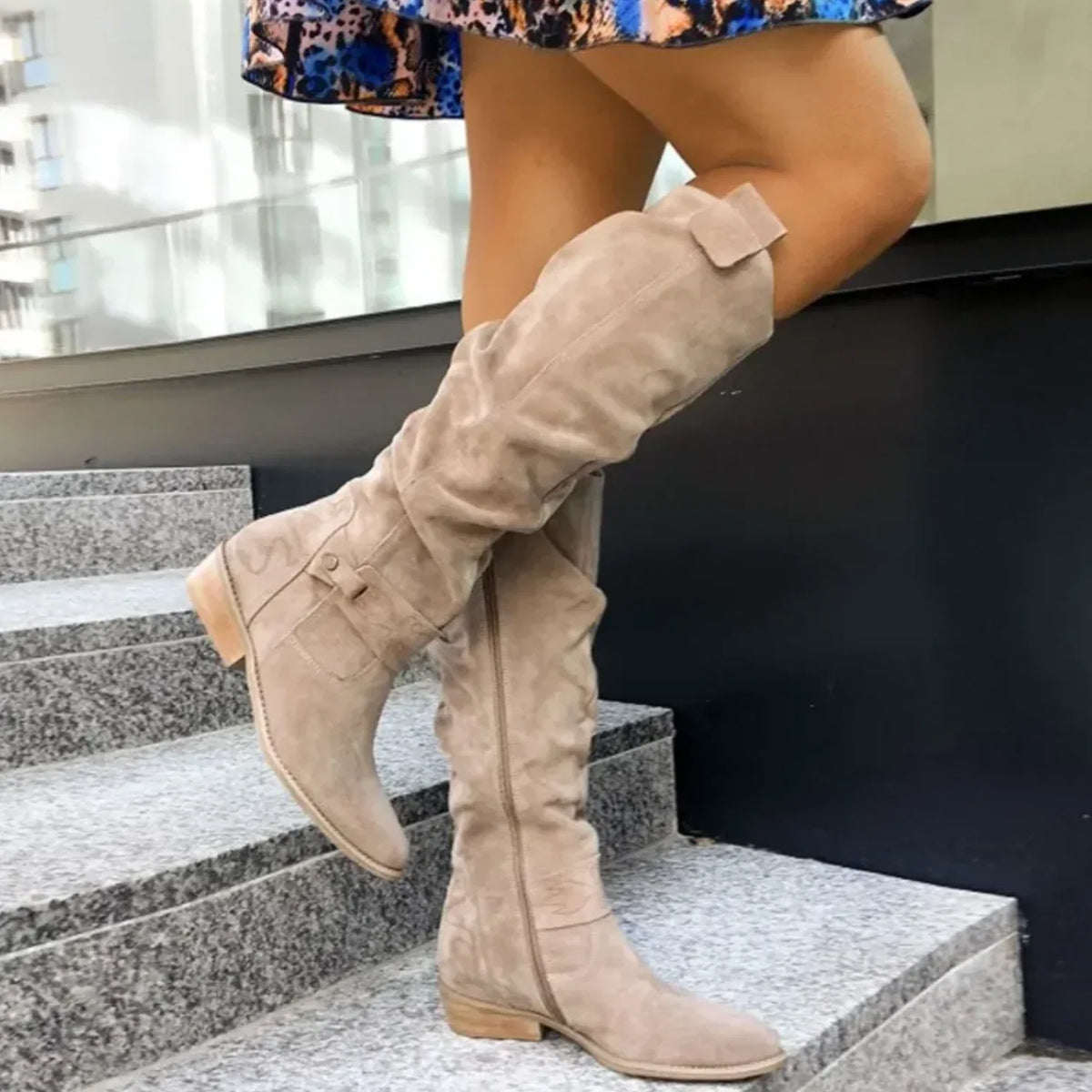 Rowan | Stretch Knee High Boots