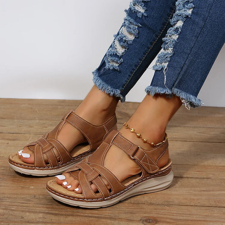 Rowan | Leather Arch Support Sandals Women