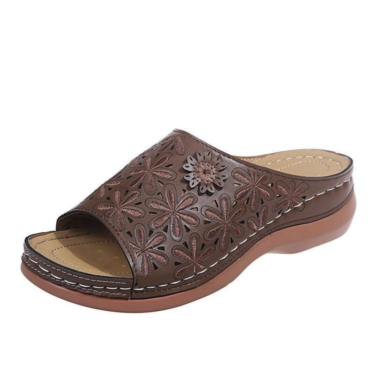 Rowan | Leather Orthopedic Arch-Support Sandals
