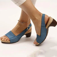Rowan | Elegance Orthopedic Heeled Sandals