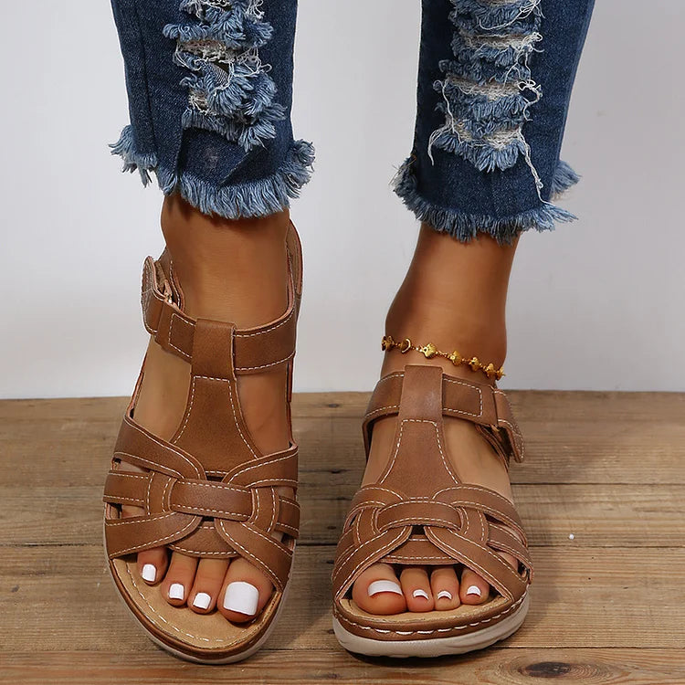 Rowan | Leather Arch Support Sandals Women