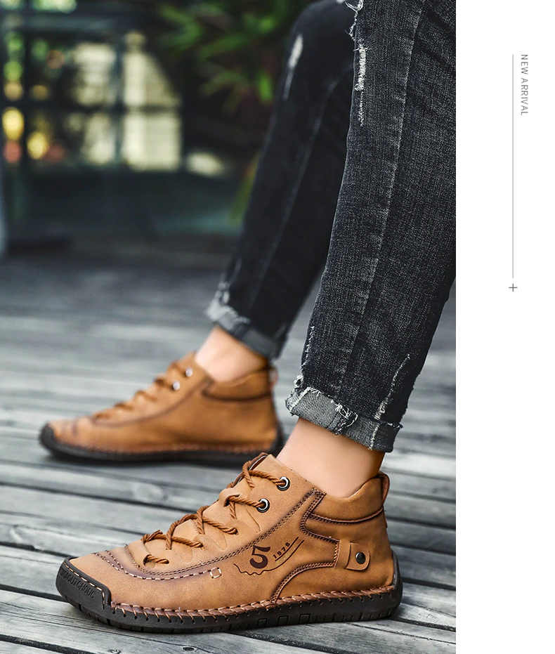 Rowan - Vintage Leather Boots
